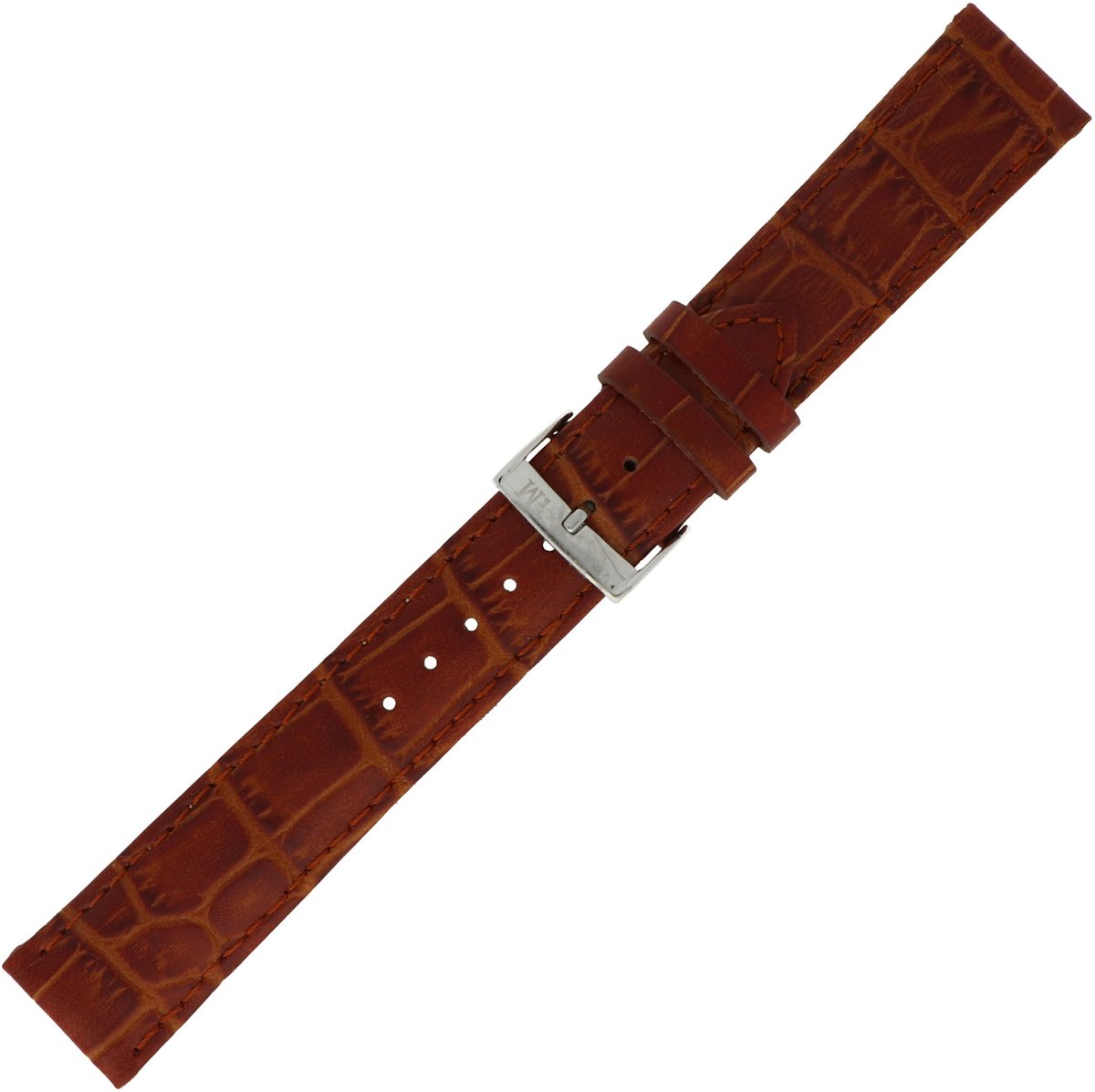 Morellato PMX041BOLLE IG Horlogebandje - Leer - Bruin - 20 mm