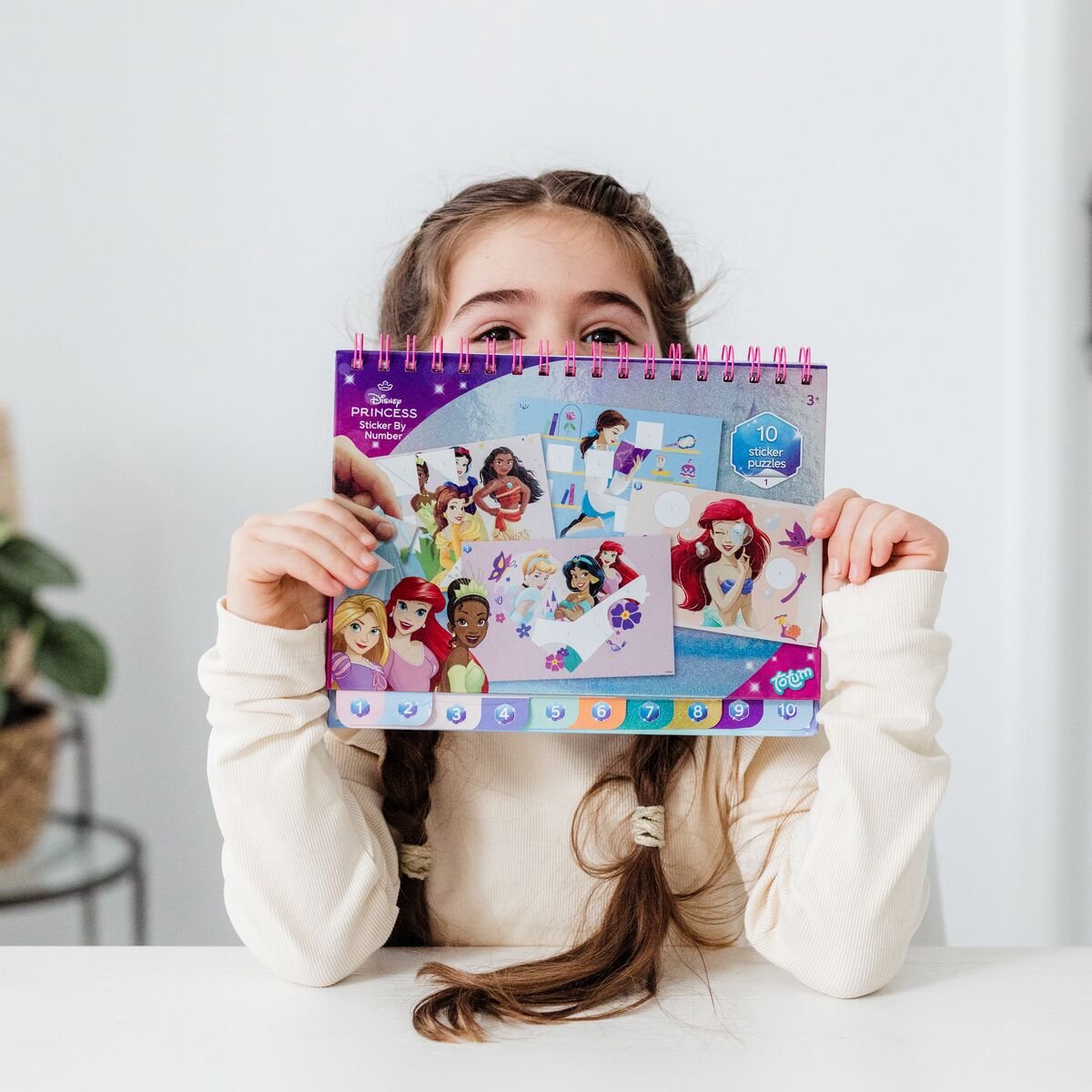 Disney Princess Totum sticker puzzelboek kids incl. kleurplaten doeboek vakantieboek 25-delig | educatief speelgoed meisjes vanaf 3 jaar — afbeelding 10