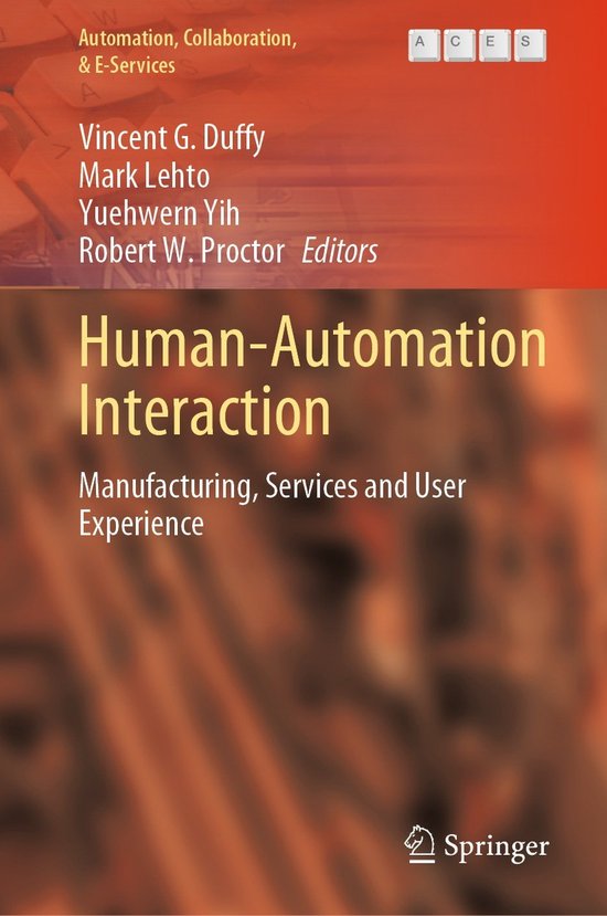 Automation, Collaboration, & E-Services10- Human-Automation  ... - cover