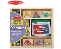 foto van Melissa & Doug – Stempelset – Dinosaurus