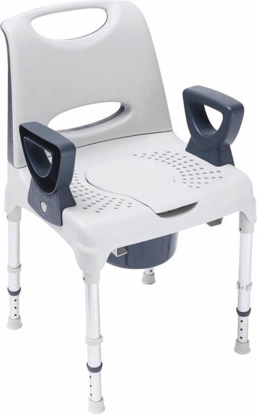 Herdegen Comfort Douchestoel / Toiletstoel / Toiletoverzet In 1