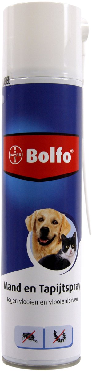 Bolfo Mand en Tapijtspray anti-vlooienmiddel 400 ml