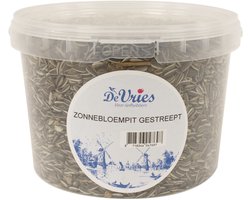 De Vries Zonnebloempit Gestreept