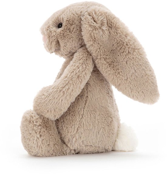 Jellycat Knuffels - Bashful Beige Bunny - Beige - Konijn - Knuffel - 31 cm - Voor alle leeftijden van Jellycat — afbeelding 2