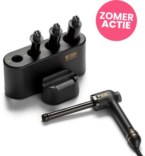 Hot Tools - Professional - Curl Bar Set - Krultang 18mm, 25mm, 32mm, 38mm - Krullen - Kappertools - Curls