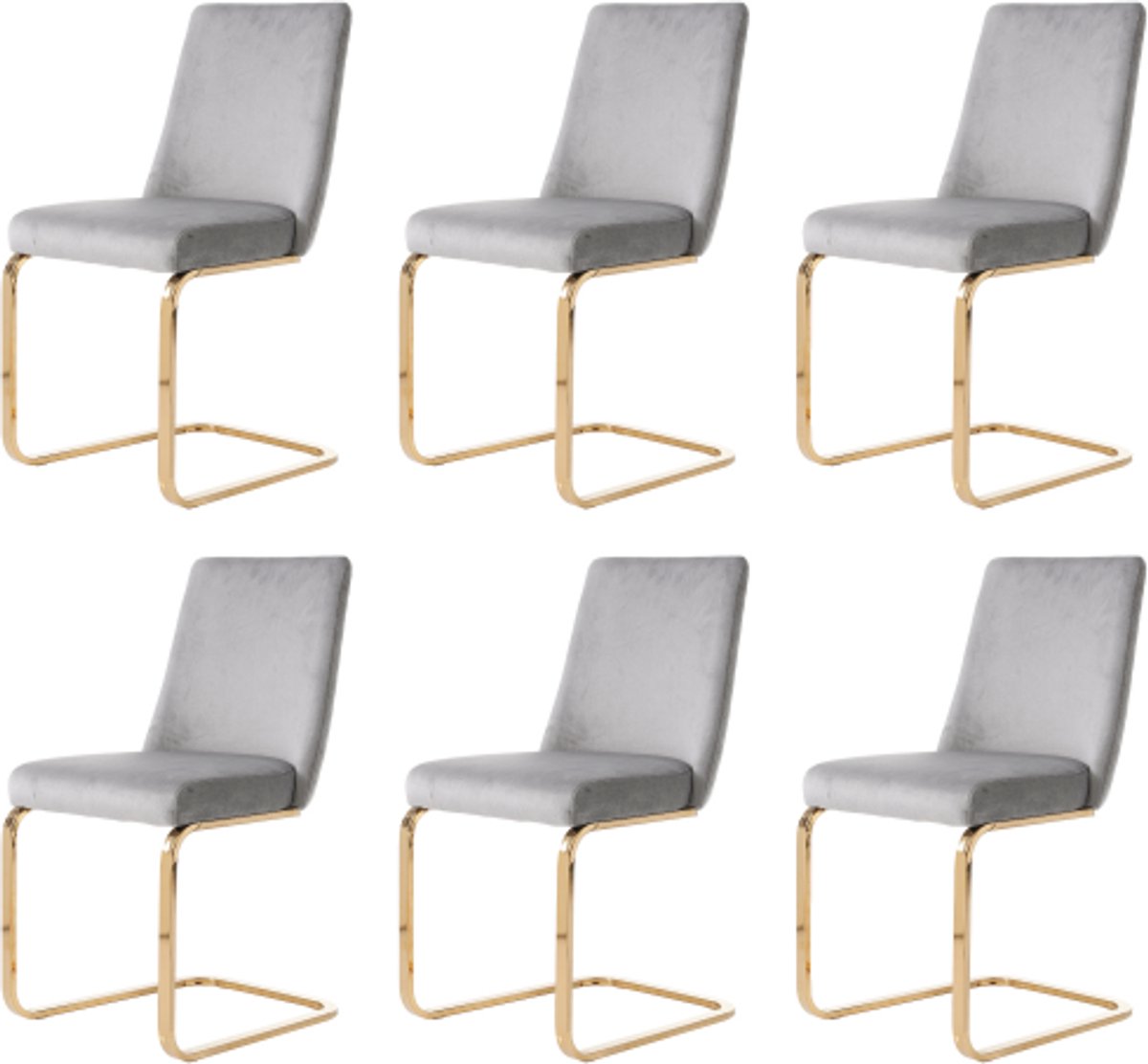 Fluwelen eetkamerstoel, set van 6, luxe woonkamer, slaapkamer, loungestoel, ruitvormig des