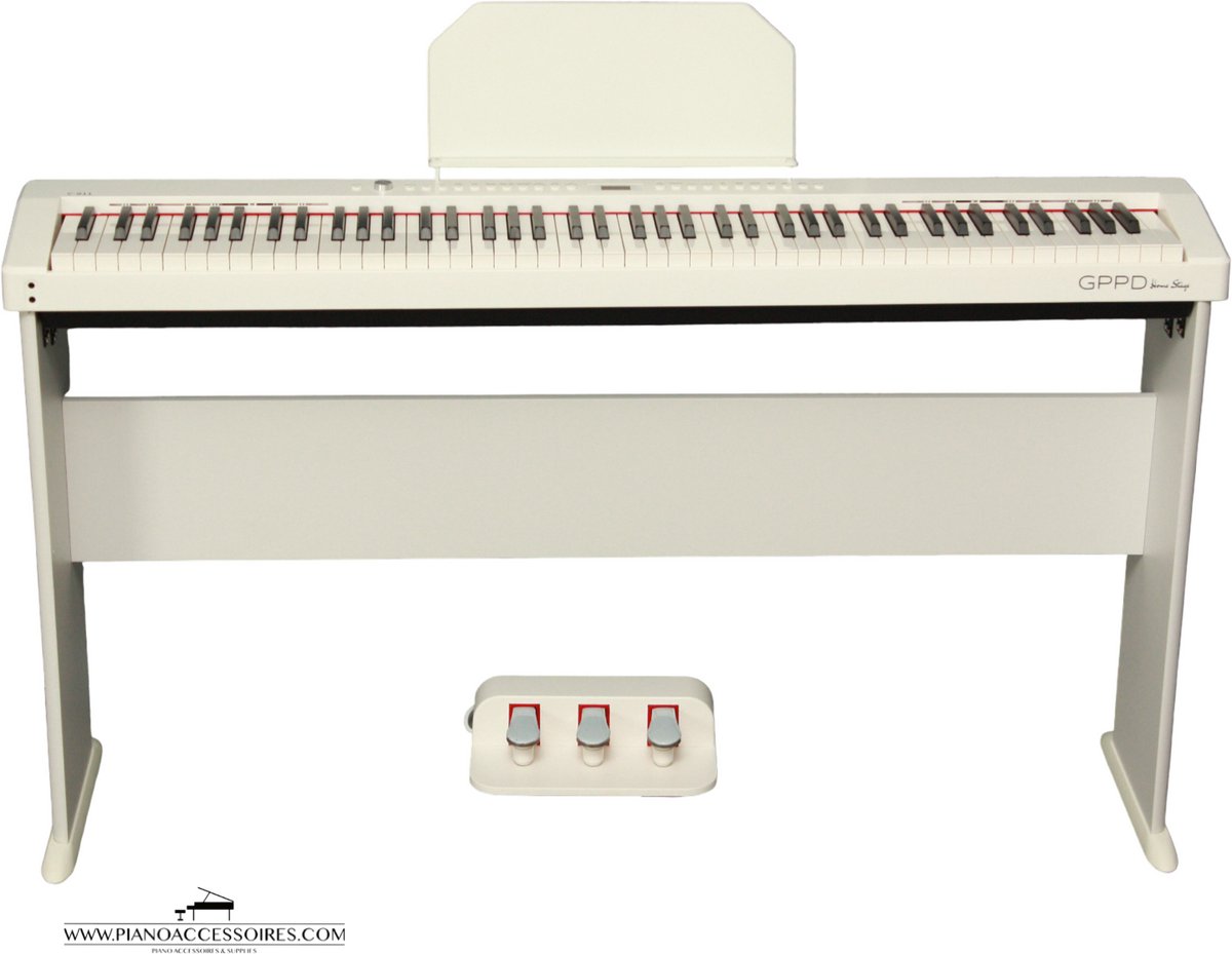 Digitale piano GPPD Home Stage C8 wit