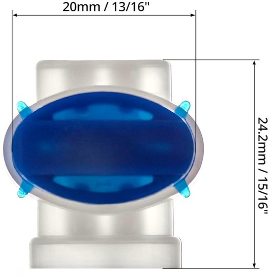 20 Pieces Robot Lawnmower Cable Connectors Waterproof Cable Clamp with Gel Padding for Robotic Lawnmower Garden - ShopVlot — afbeelding 3