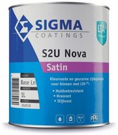 Sigma S2U Nova Satin 1 Liter RAL 9016 Mengkleur