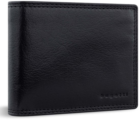 bugatti MAGIC RFID SCHUTZ - Portemonnee - schwarz/zwart bugatti MAGIC RFID SCHUTZ - Portemonnee - schwarz/zwart