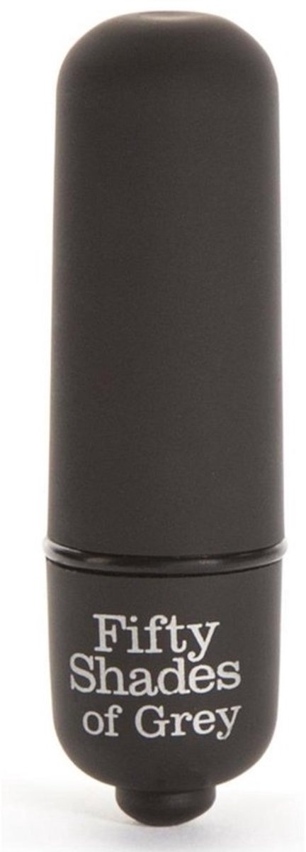 Fifty Shades of Grey Heavenly Massage - Bullet vibrator - Siliconen/ABS - Zwart - 44 gram