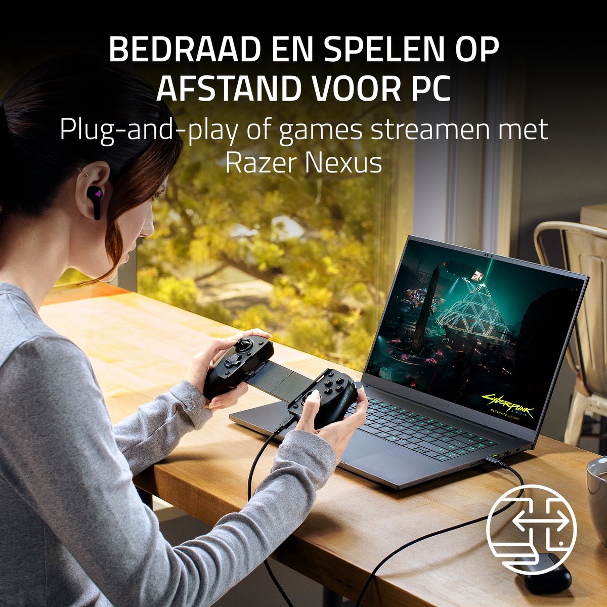 Razer Kishi V3 - Gaming Controller voor iPhone, Android en PC - USB-C - Zwart – foto 5