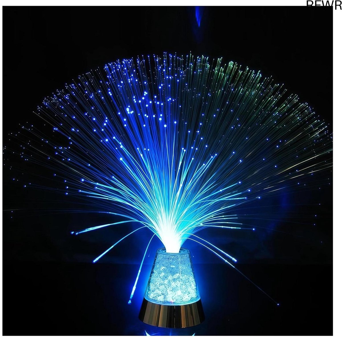 RFWR® Kleurveranderende Glasvezel Nachtlamp - LED Licht voor Slaapkamer en Feestdecoratie