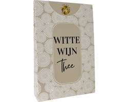 Witte Wijn Thee – Geniet van de smaak van wijn zonder kater! - cadeau - bedankt - verjaardag - feest - juf - meester - einde schooljaar