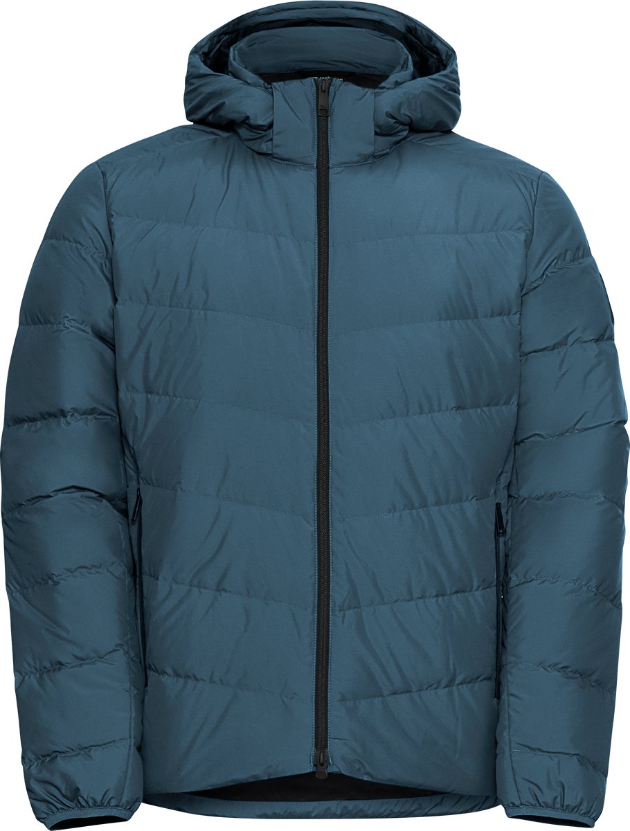 Jack Wolfskin COLONIUS JKT M RDS Heren Outdoorjas aluminium Blauw