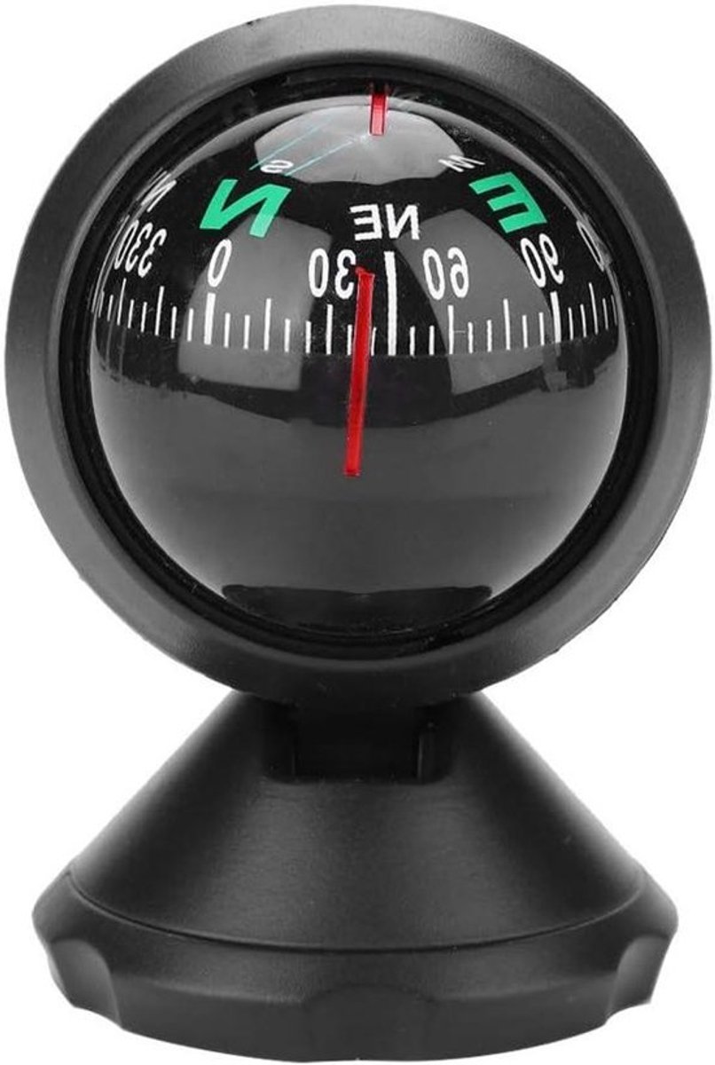 Hellingmeter voor auto: Auto Kompas- Kompas Houder voor Gidsboot- Digitale Navigatie Kompas voor Bootzeeboot met Lijm op Bodemdashboard- Exploratie Kompas voor Bootzeeboot met Auto Kompas功能