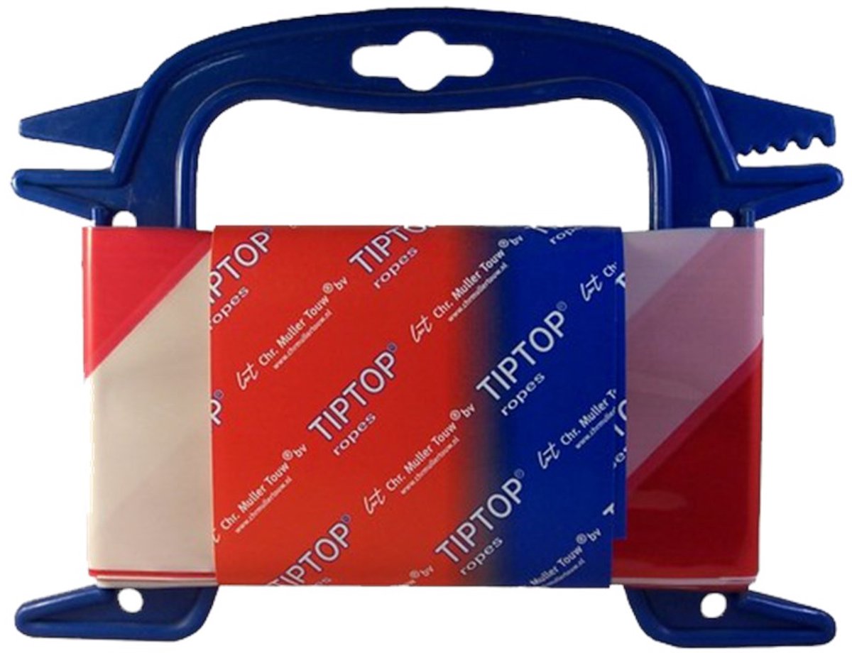Afzetband Rood/Wit 25 m x 8 cm - Veiligheidsafzetlint voor Markering en Waarschuwing