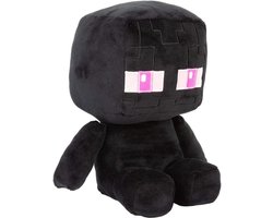 Enderman Zittend Minecraft Pluche Knuffel 24 cm - A Minecraft Movie Plush - Speelgoed Film Knuffels voor Kinderen Jongens Meisjes - Steve Creeper Enderman Skeleton Zombie