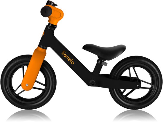 Lionelo Toni Loopfiets - Vanaf 18 mnd - Tot 30 kg - Lichtgewicht 2,3 kg - Verstelbaar Zadel & Stuur - PU Wielen - Voetsteun - ABEC-7 Lagers - Stuurbegrenzing 120° - Ergonomisch - EN 71-1 Gecertificeerd van LIONELO — afbeelding 5