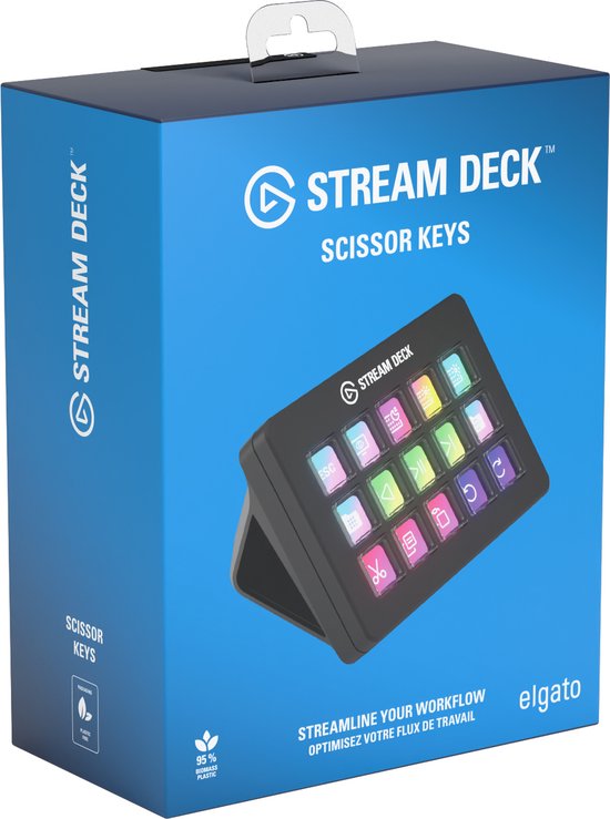 Elgato Stream Deck MK.2 - 15 Premium Scissor Keys - PC & Mac