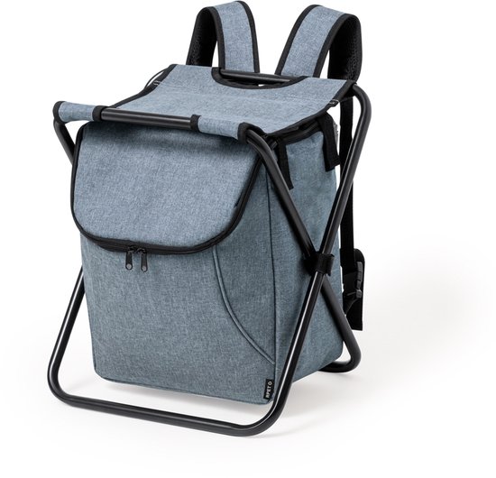 Koeltas - Koeltas rugzak - Kruk - Lunchtas - Koeltassen - Koeltasje - 42 x 35 cm - RPET - Grijs van Haushalt — afbeelding 3