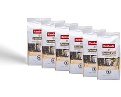 Koffiebonen Aanbieding - Rombouts Goudmerk 6x - Rombouts - 3000gr - Koffiebonen Proefpakket