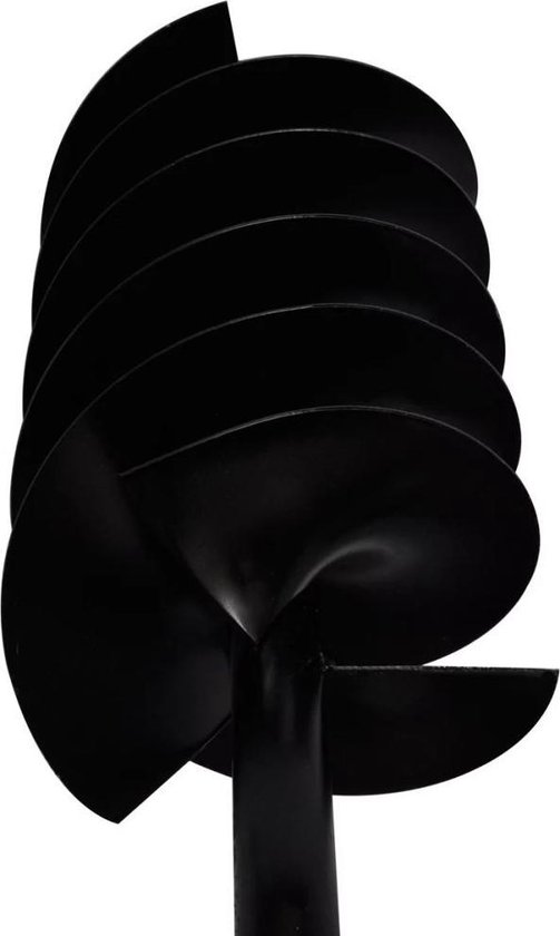 vidaXL - Grondboor - met - handvat - en - schroefkop - 150 - mm - (zwart) van VidaXL — afbeelding 5