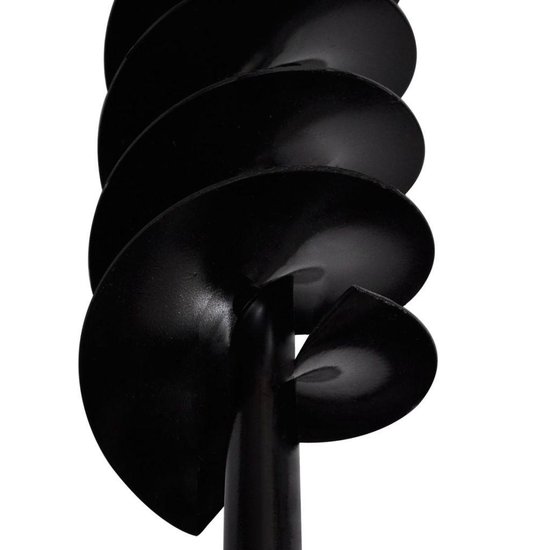 vidaXL - Grondboor - met - handvat - en - schroefkop - (dubbele - schroef) - 120 - mm - (zwart) van VidaXL — afbeelding 5