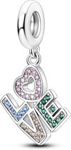 Bedel hartje - liefde - LOVE - meisje - tiener - glitter