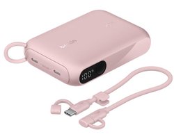Belkin Power Bank 20W 10.000 mAh met Display – Roze