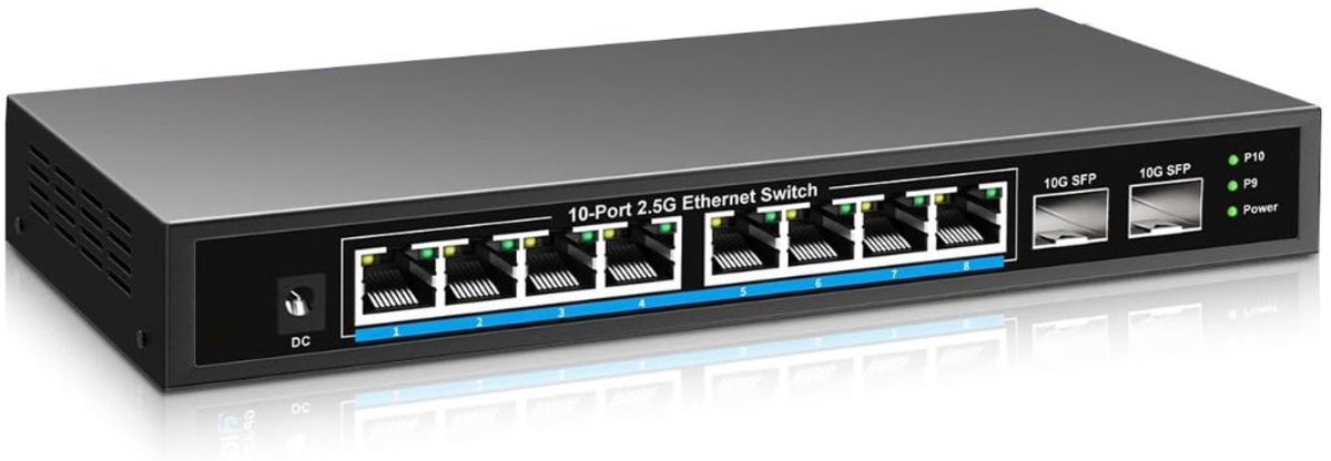 CLGP® Netwerk Switch - Netwerk Splitter - Unmanaged
