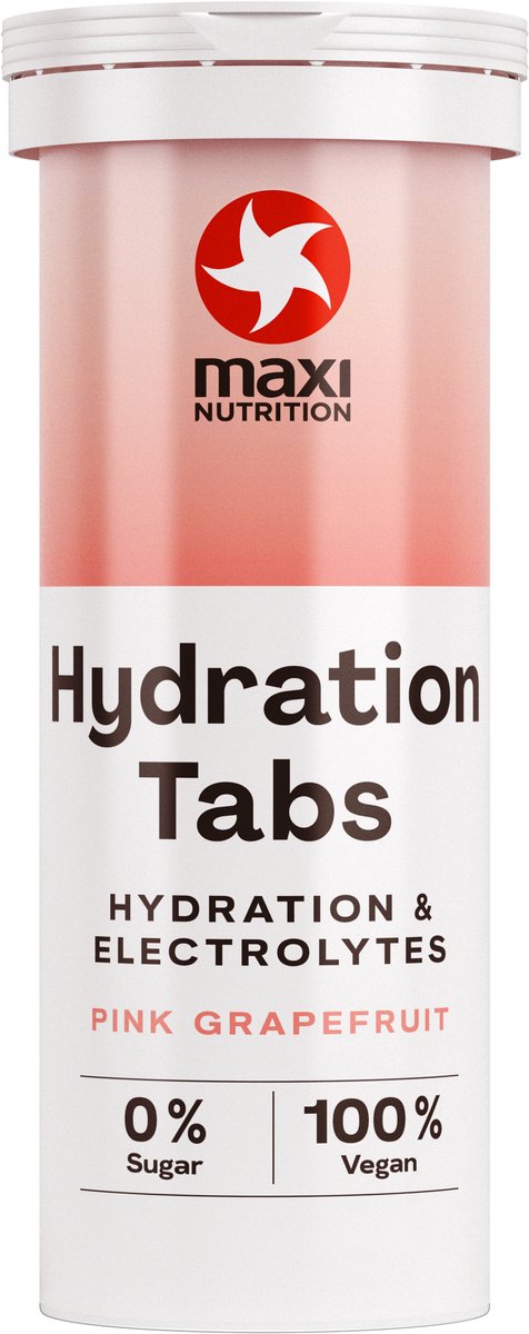 Maxi Nutrition Hydration Tabs Elektrolyten Grapefruit (40 gr)
