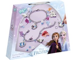 Disney Frozen Totum bedel armbandjes maken met Anna en Elsa speelgoed meisjes vanaf 5 jaar - knutselen vriendschapsarmbandjes - Forest Charm Bracelets cadeau tip sieraden