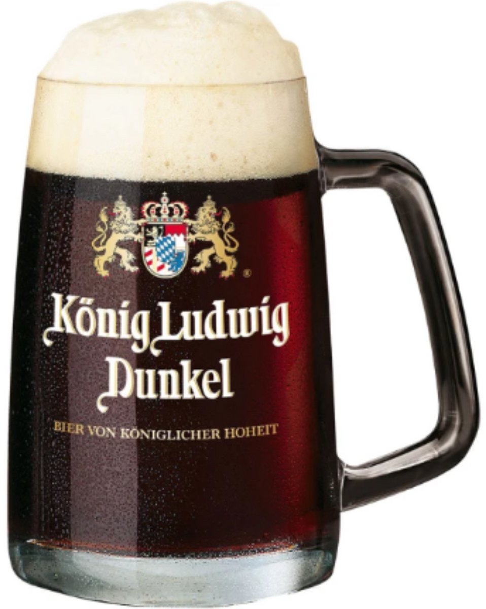 König Ludwig Dunkel Bierglas (pul) 0.3 liter