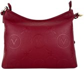 Raphia végétal bordeaux en bobine 50 g