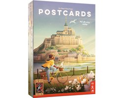 999 Games - Postcards - Strategisch Bordspel - Met een solo variant - Hop! Op de fiets spel!