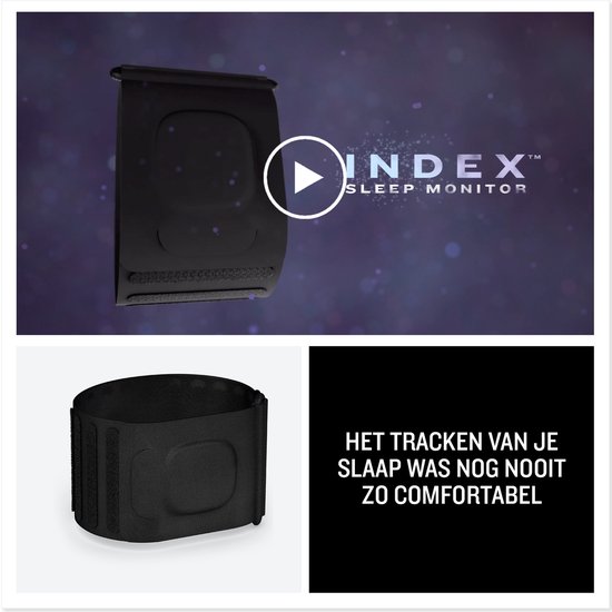 Garmin Index Sleep Monitor - S-M - Slaaptracker - Machinewasbaar - Zwart van Garmin — afbeelding 3