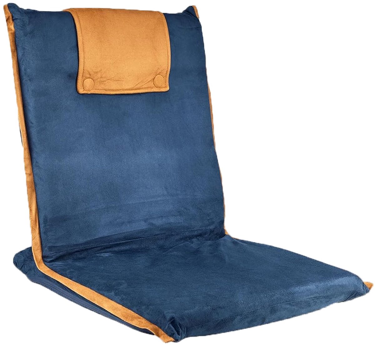 Ibenzoa® Multifunctionele Vloerstoel met Verstelbare Rugleuning voor Optimaal Zitcomfort en Mobiliteit