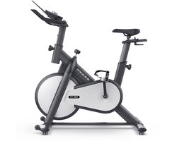 FitBike - Race 5.6 - Indoor Cycle - Fitness Fiets - Bluetooth - Incl. Tablethouder - Wit