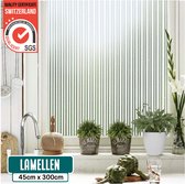 Homewell Raamfolie HR++ 45x300 - Isolerend & Zonwerend - Anti inkijk - Statisch - Lamellen