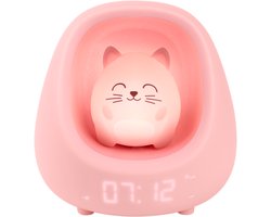Veilleuse HiBuddies Nestkids avec Wekker pour Enfants - Myko le chat