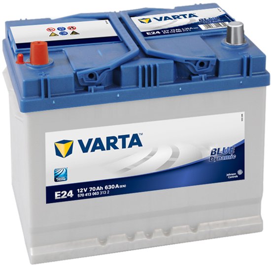 Varta Blue Dynamic E24 accu 12V 70Ah(20h)