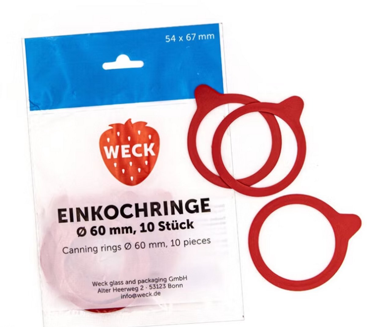 Weck inmaakringen 54x67 // RR60