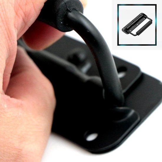 Klappbarer Handgriff für Wohnwagen 415mm Faltbarer Haltegriff Griff Wohnwagen Ersatzteile Handgriff Rangiergriff für RV, Kombi, Camper, Traktor und Anhänger