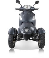 Aribeca Hygieia B8M -XL-4 Elektrische scooter met 4 wielen, voor senioren, elektrische scooter, Captain Chair, matzwart