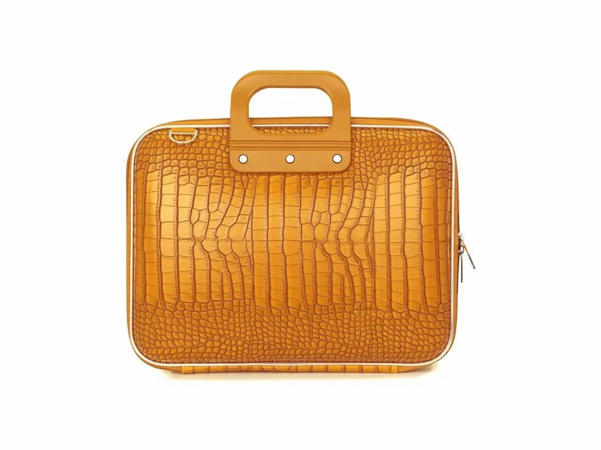 Bombata Cocco Laptoptas 13 inch Saffraan Geel