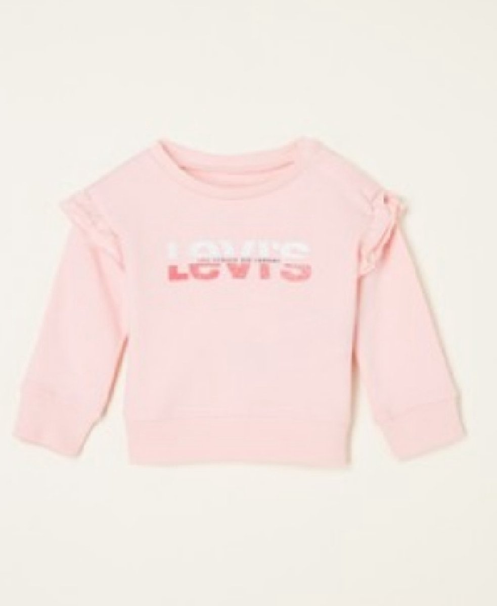 Levi´s sweater met ruches Roze