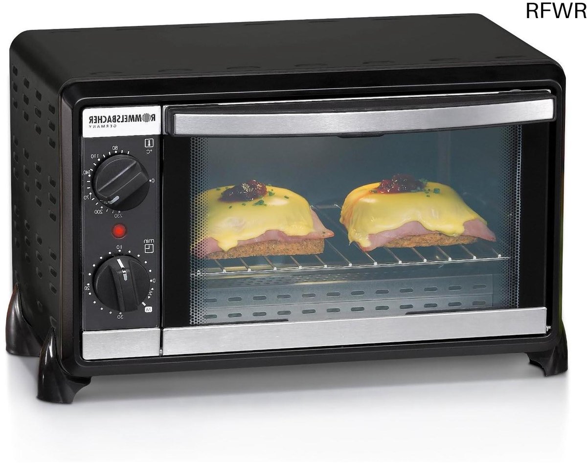 RFWR® Minibakoven 10 liter met temperatuurregeling en anti-aanbaklaag
