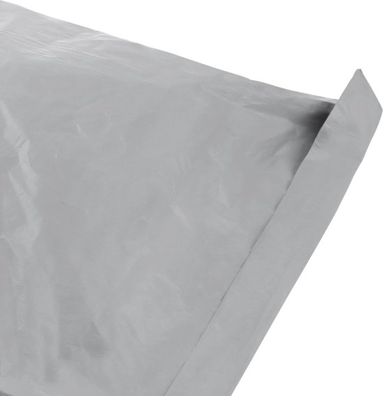 100 stuks grote zelfsluitende verzendzakken - 17,7 x 19,69 inch grijze pakketzakken voor het posten van kleding - gebruik in pakket - verzending - levering - minimalisme - grijs — afbeelding 5