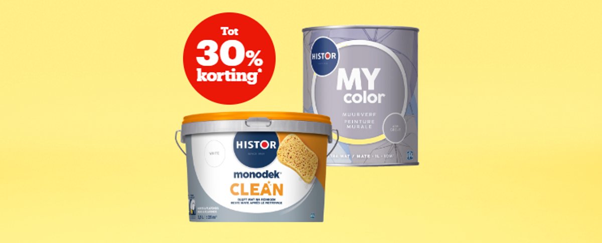 Tot 30% korting op